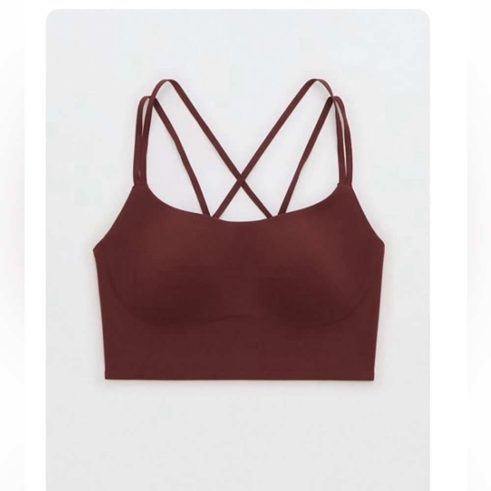 OFFLINE by AERIE Sports Bra in Maplewood